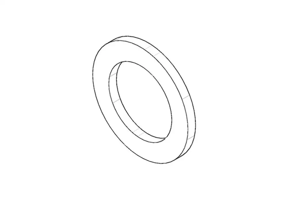 DORNBRACHT Scheibe ERSATZTEILE 091415065 D. 24,8 x 2 mm, 09141506590 Galeriebild 1